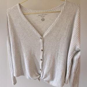Cream cardigan